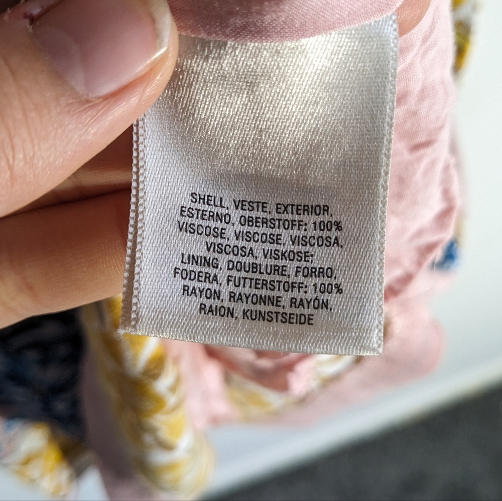Maeve Floral Mini Dress - size 16 - Picture 8 of 10